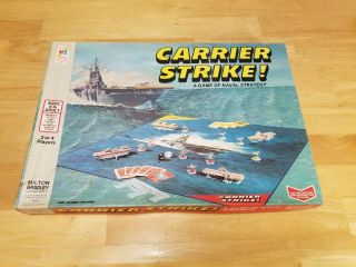 Vintage,  Milton Bradley,  1977,  Carrier Strike Board Game,  Complete