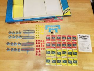 Vintage,  Milton Bradley,  1977,  CARRIER STRIKE Board Game,  Complete 2