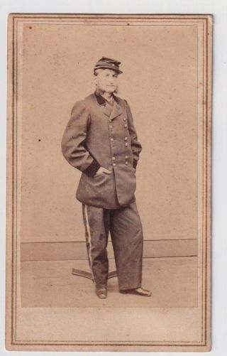 General Hugh Judson Kilpatrick By Mathew Brady Rare Civil War 1860s Cdv