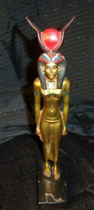 Agi Artisans Guild International Egyptian - Hathor Goddess Statue