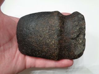 Native American Indian 3/4 Groove Stone Axe or Ax Prehistoric Relic 3 Wisconsin 3