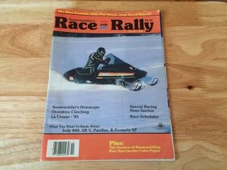 Vintage Snowmobile Magazines (7) Issues Race And Rally