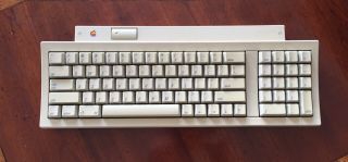 Apple Keyboard Ii For Macintosh Vintage Keyboard M0487 - Fast