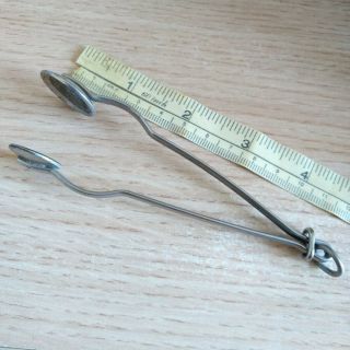 Antique Victorian Skirt Lifter Silver Plated
