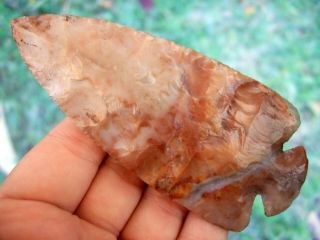 Fine G10 Ohio Flintridge Dovetail Point With Arrowheads Artifacts
