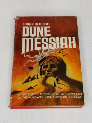 Dune Messiah By Frank Herbert - Book Club 1st Edition 1969 Hardcover Vintage