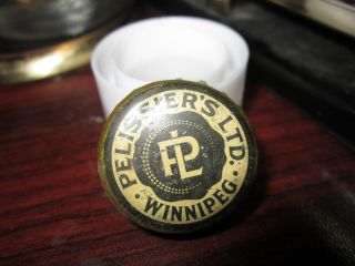Pelissier - Canadian Cork Beer Bottle Cap - Canada Crown
