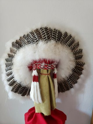 Navajo Headdress By Jr.  Ganadonegro & Tiffany Johnson