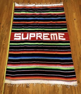 Supreme Serape Blanket Multicolor 100 Authentic