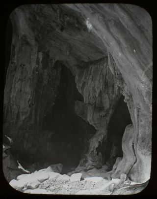 Antique Magic Lantern Slide Wombeyan Caves The Cloisters C1890 Photo Australia