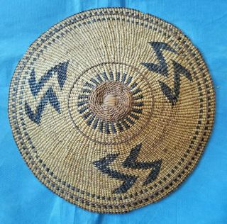 Northern California Twined Plate Or Basket Cover