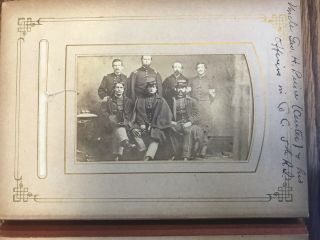 Rhode Island Pierce Family Civil War Cdv Album George Pierce Captain 5th Ri 1860
