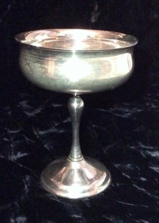 Kirk Silver Plate Goblet,  Cup,  Chalice Wine