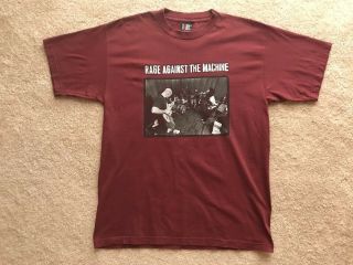 Vintage Rage Against The Machine Concert T - Shirt 1997 - Giant Tag Xl