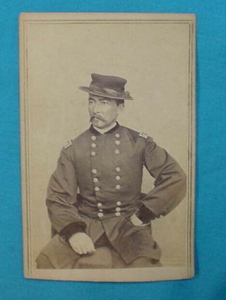 Cdv Carte De Visite Photo Of Civil War Major General Sheridan