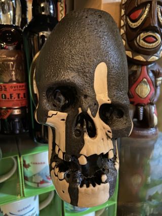 Munktiki Goonies Never Say Die Mutant Skull Lava Dripped Tiki Mug