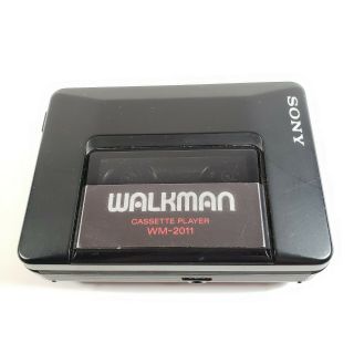 Vintage Sony Walkman Wm - 2011 Stereo Cassette Tape Music Player