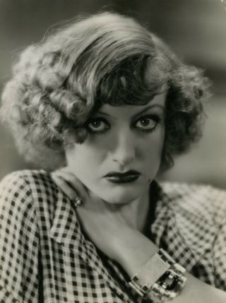 Pre - Code Call Girl Joan Crawford 1932 Large Rain Photograph John Miehle 2