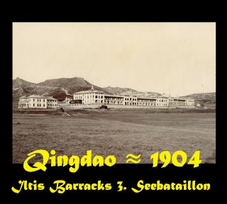 China Qingdao Tsingtau 青島市 Iltis Barracks 3.  Seebataillon Orig.  ≈ 1904