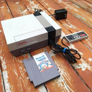 Authentic Nintendo Nes - 001 Console,  Game & Vintage