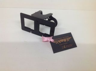 Lovely Vintage Metal Folding Stereoscope Stereo Viewer By Jules Richard France