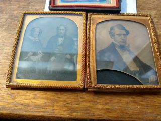 Victorian Ambrotype Glass Plate Photographs 1850s ??
