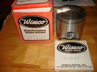 Vintage Jlo 295r Wiseco 2063ps Snowmobile Piston & Rings