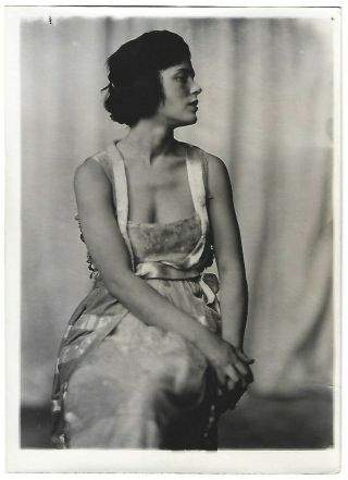 Stylish Art Deco Risqué Flapper Fahsion Vintage 1920s Charles Sheldon Photograph