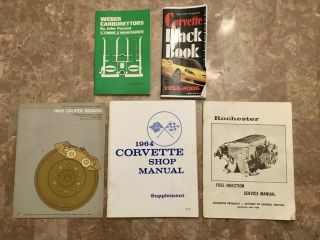 1964 Corvette Vintage Auto Shop Manuals Fuel Injection