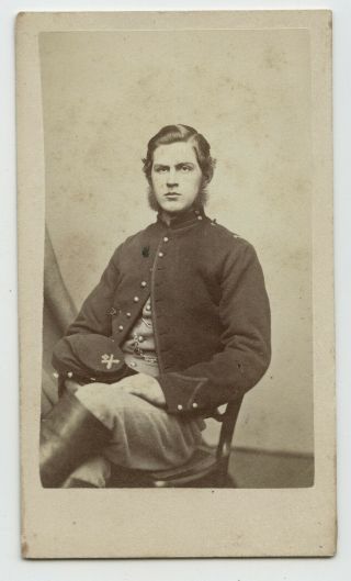 1860s Civil War Union Artillery Soldier By Warren Cambridgeport Massachusetts