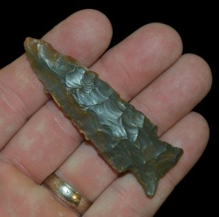 Lowe Lyon Co Kentucky Authentic Indian Arrowhead Artifact Collectible Relic