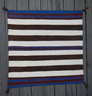 Navajo First Phase Chief Saddle Blanket Weaving