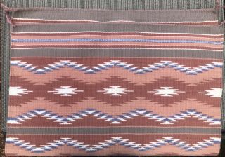 NAVAJO WEAVING Blanket Rug Natural Pastels GORGEOUS WIDE RUINS Pattern and color 3