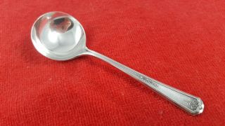 Vintage Silverplate Round Bowl Bouillon Spoon Queen Bess I Oneida Tudor Plate