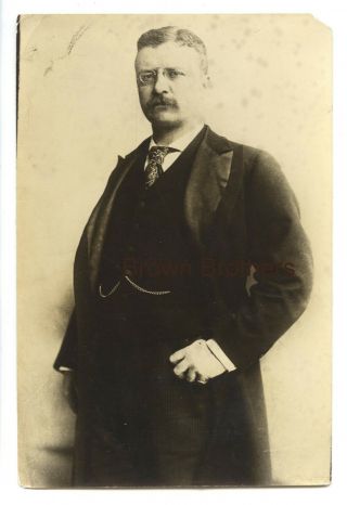 1901 Vice President Theodore Roosevelt Portrait Photo By Brown Brothers
