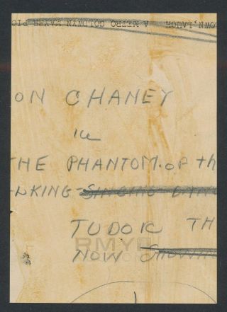 1930 ' s Lon Chaney,  