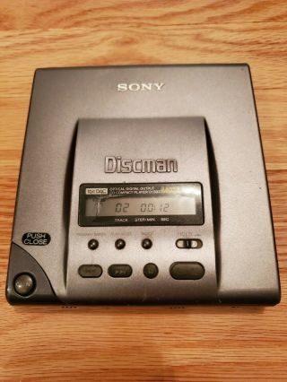 Sony Discman D - 303 1bit Dac Cd Compact Player Mega Bass Vintage Japan - See Discre