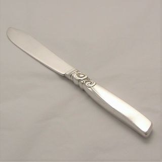 South Seas Design Oneida Silver Service Cutlery Hollow Handle Fish Knife 8⅜ "