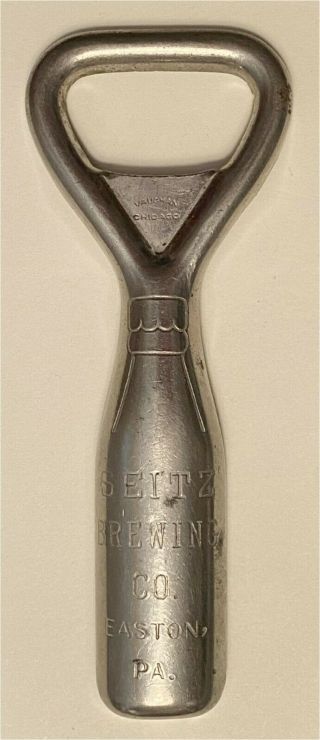 1930s Seitz Brewing Easton Pennsylvania Formed Bottle Opener G - 1 - 41
