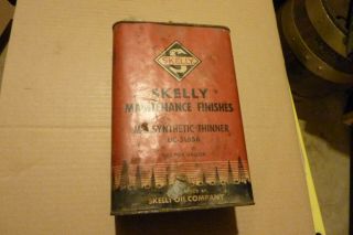 Vintage Skelly Oil Co.  Thinner Can