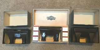 Vintage Tru Vue Stereoscope 3 Viewers And 6 Strips Paris,  France