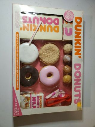 Vintage Dunkin Donuts Realistic Play Food Pretend Fake Food Style 9382