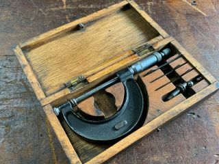 Vintage Moore & Wright Micrometer No 940 Boxed