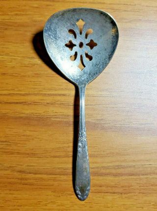 Small Serving Spoon National Silver Co.  5 " Flatware