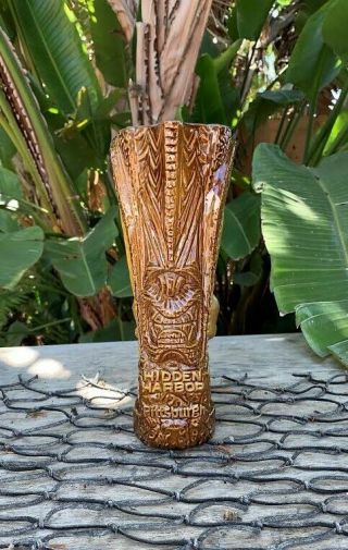 Hidden Harbor Tiki Mug GOLD Limited Edition by Crazy Al - Only 100 Made 3