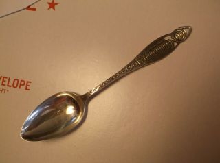 Sp 30 Sterling Silver Souvenir Spoon Spokane Washington