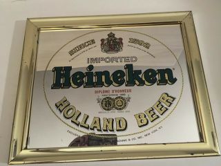 Heineken Beer Mirror Sign - Diplome D 
