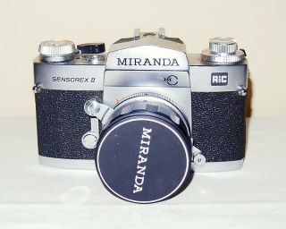 Vintage Miranda Sensorex Ii 35mm Camera And 50mm F1.  8