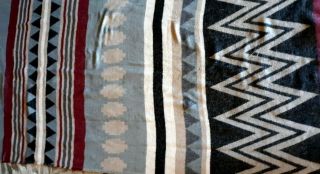 Antique Native American Indian Navajo Blanket 72  x 29  inch 2
