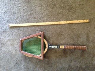Vintage Bancroft Bjorn Borg Personal Wood Tennis Racquet 4 1/2 Light Usa B6442
